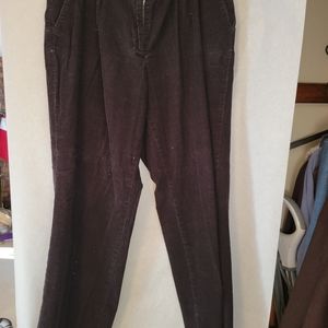 Talbots medium corduroy in Chocolate, size 18w